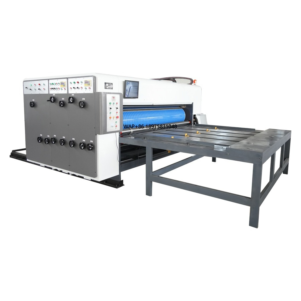 Die Cutting Machine - เครื่องพิมพ์กล่องบรรจุภัณฑ์ คุณภาพดี เครื่องพิมพ์ ตัด และเซาะร่องแบบกึ่งอัตโนมัติ เครื่องพิมพ์