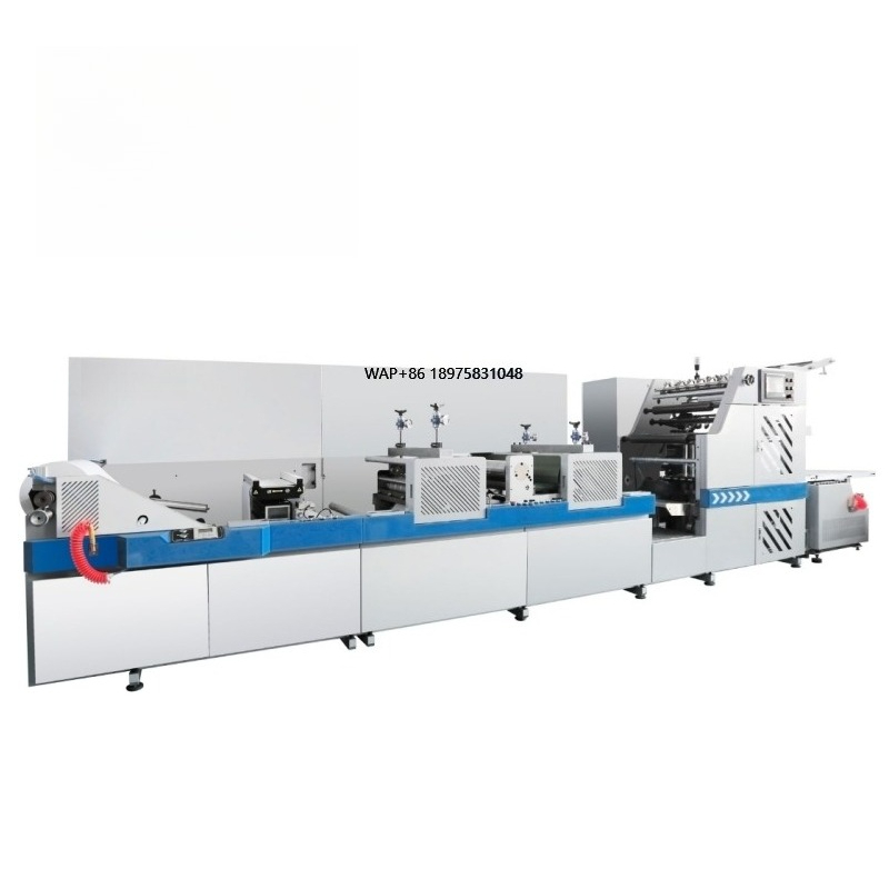 Die Cutting Machine - เครื่องจักรพับกระดาษอัตโนมัติเต็มรูปแบบ พร้อมระบบหลังการผลิตอัจฉริยะความเร็วสูง สำหรับการแปรรูปกระดาษ