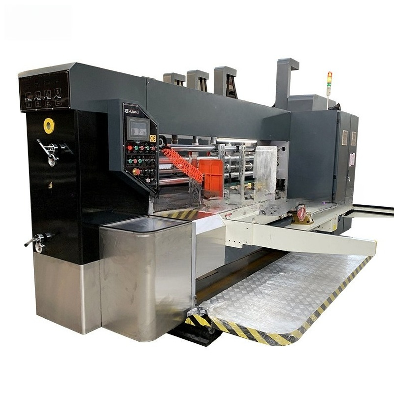 Die Cutting Machine - เครื่องพิมพ์อัตโนมัติแบบกำหนดเองได้, อุปกรณ์เครื่องตัดและขึ้นรูป, การผลิตกล่องกระดาษลูกฟูกแบบพิมพ์