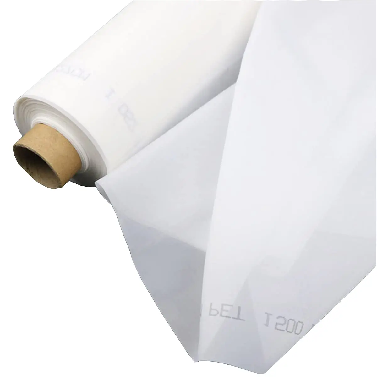Commercial Printing Supplies Usa - ผ้าตาข่ายพิมพ์สกรีนสีขาว ขนาด 3 เมตร 127 ซม.