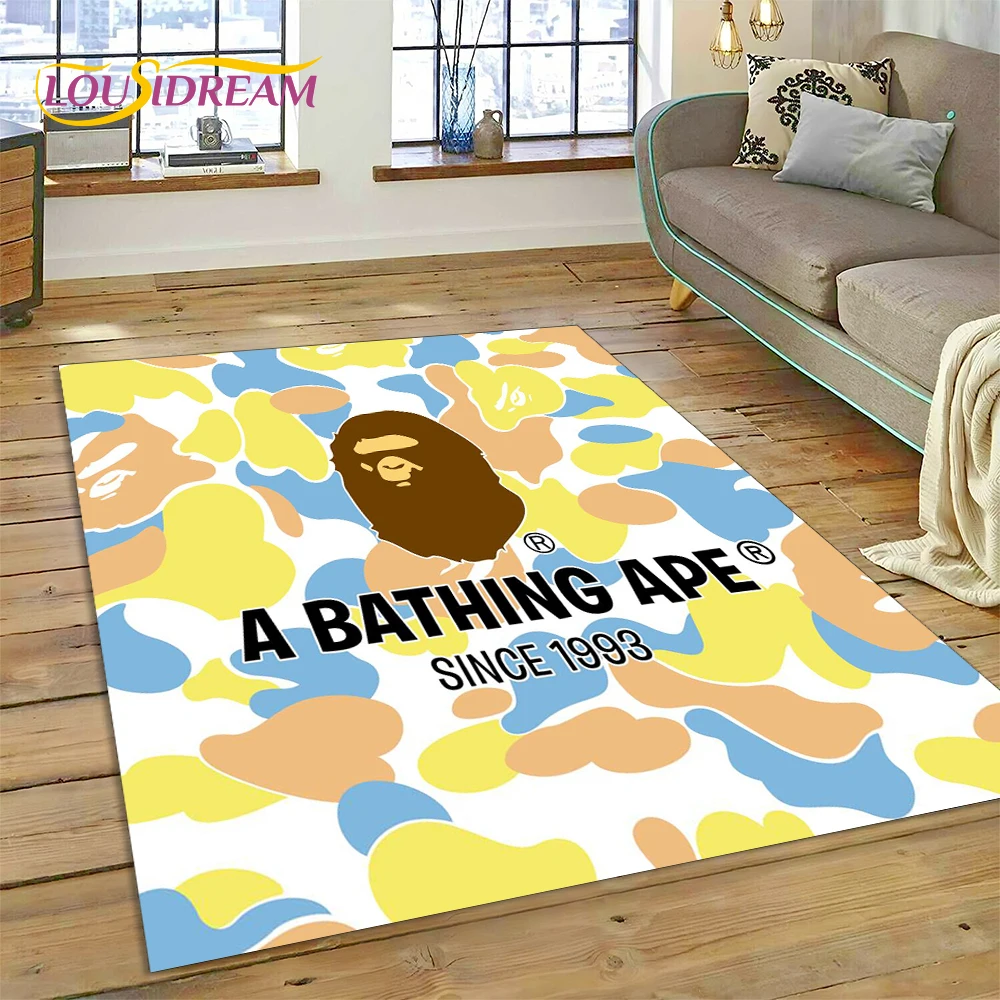 พรมพิมพ์ลาย 3 มิติ ลาย B-BAPE  - Commercial Printing Online บทวิจารณ์และราคา