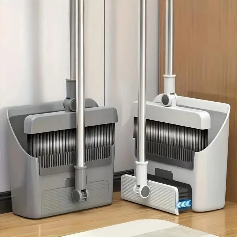 ชุดไม้กวาดและที่ตักขยะแบบพับได - Squeegee Holder Screen บทวิจารณ์และราคา