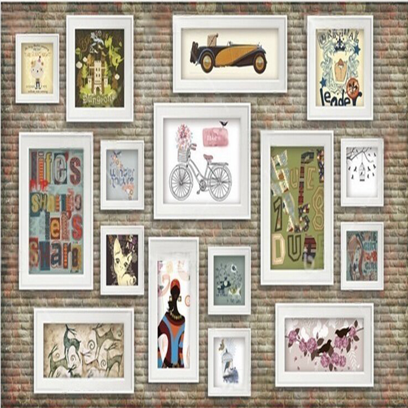 ภาพวาดตกแต่งสไตล์ย้อนยุค ผนังภ - Commercial Wallpaper Printing บทวิจารณ์และราคา