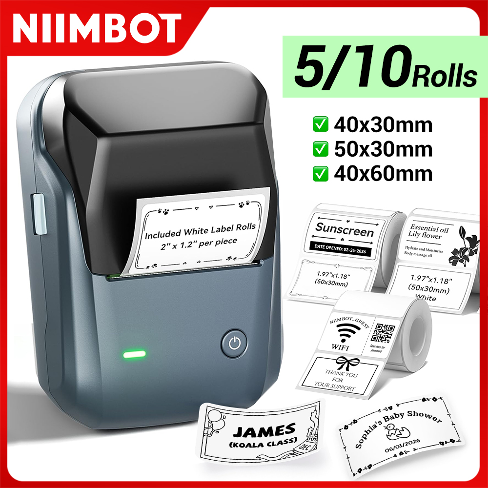 Niimbot B1 เครื่องพิมพ์ความร้อ - Commercial Printing Network บทวิจารณ์และราคา