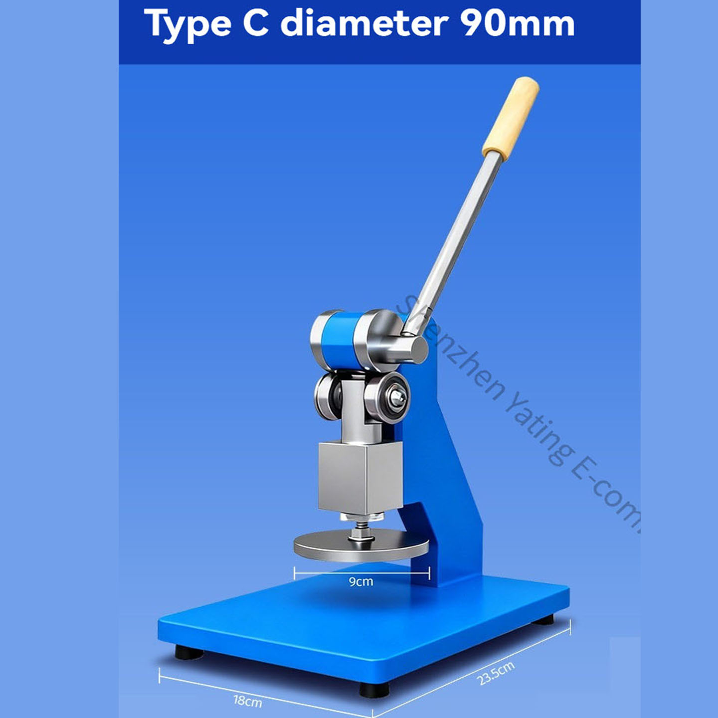 แผ่นกดแบบกลมชนิด C ขนาด 90 มม. - Die Cutting Machine บทวิจารณ์และราคา